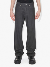Load image into Gallery viewer, Matte Faux Leather Trousers Black
