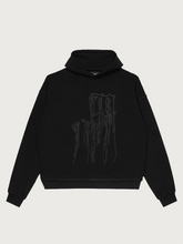 Load image into Gallery viewer, Cws Tapestry Hoodie Black
