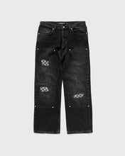 Load image into Gallery viewer, Monogram Carpenter Trousers Black
