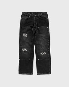 Monogram Carpenter Trousers Black