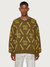 Load image into Gallery viewer, M Mohair Knit Green/Yellow
