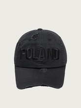 Load image into Gallery viewer, Poland Cap Washed Black
