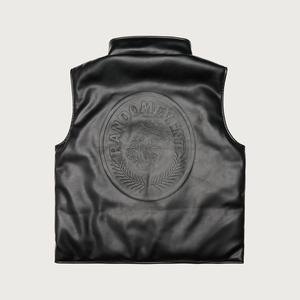 Logo Seamed Cotton Vest
