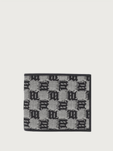 Load image into Gallery viewer, Monogram Embossed Bifold Wallet Black
