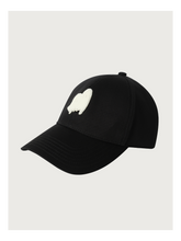 Load image into Gallery viewer, Embroidered-logo Baseball Black Cap
