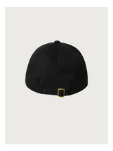 Load image into Gallery viewer, Embroidered-logo Baseball Black Cap
