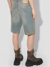 Load image into Gallery viewer, Sunset Wash Baggy Denim Shorts
