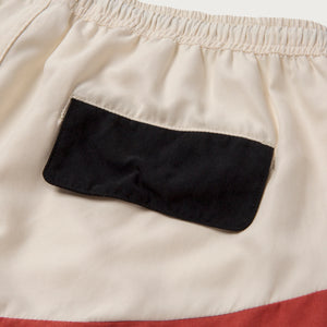 Brushed Poly Track Short Black