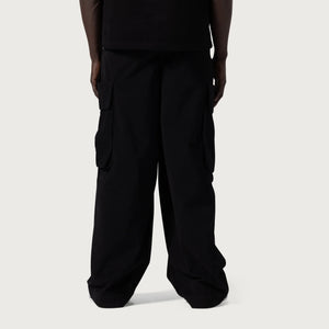 Wide Leg Cargo Black