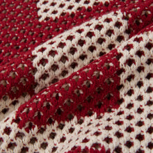 Load image into Gallery viewer, Unisec Crochet Ss Button Down Brick
