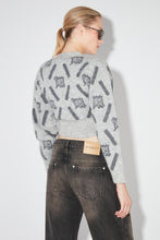 Load image into Gallery viewer, M Argyle Knit Cardigan Perfect Grey
