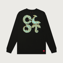Load image into Gallery viewer, Clot Tribal Ls Tee Black
