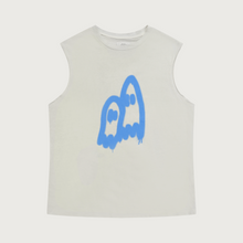 Load image into Gallery viewer, Little Ghost Tank Top Blue
