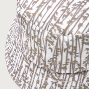 Clot Bamboo Bucket Hat White