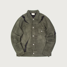 Load image into Gallery viewer, Ripped Denim Jacket Oliver

